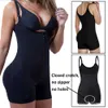 Midja och buken formade fajas colombianas full body shaper modellering tränare bälte rumpa lyft mage kontroll trosor korsett mujer 0719