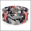 Bandeaux De Luxe Camouflage Sport Hommes Élastique Coton Designer Bandeau Absorber La Sueur Tête Écharpe Yoga Bande Pour Femmes Bijoux Drop Del Otkvl