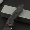 Promozione CK6280 Coltello pieghevole tascabile 8Cr13Mov Lama in pietra nera Lavata in fibra di carbonio Manico in acciaio inossidabile Coltelli da sopravvivenza per campeggio all'aperto con scatola al dettaglio