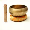 BOILS 8cm Made Buda Buda Bowl Yoga Meditação Chanting Brass Chime Handicraft Musiopy Tibetan Singing