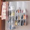 Storage Boxes Handbag Mesh Bag Dust Cover Door Back Hanging Rack Family Dormitory