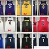 2023 75e maillots de basket-ball 3 Anthony 6 James Davis 7 Carmelo 13 Harden Kevin 11 Kyrie Durant Irving Luka 0 Westbrook 77 Doncic 15 Nikola 27 Jamal Jokic Murray Jersey