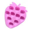 50pcs/lot strawberry Unique & Novelty Ice Cube Tray ice mould box molds