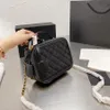Lüks kozmetik çantası makyaj çantası tasarımcısı ch makyaj çantası Kadın Çantaları kamera çantası kadınlar için küçük çantalar çanta çapraz vücut siyah tote