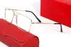 High Quality Glasses Metal Square Frame Men Women Sunglasses Classic Business Simple Exquisite Gradient Retro Goggle 2021 Designer Rect Ogif