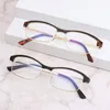 Sunglasses Half Frame Reading Glasses Anti-UV Blue Rays Presbyopic Eyewear Male Female Far Sight With Strength 1.0- 4.0 Wholesale