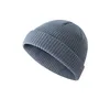 Berretti Beanie/Skull Caps Unisex 2023 Primavera Per Uomo Donna Cappelli senza tesa Hip Hop Zucchetto Strada Lavorato a maglia Acrilico Casual Solido Zucca Melone