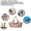 Buitenzakken Grote capaciteit Yoga Bag Canvas Sport Gym Tas Yoga Mat Tote draagbare reis Handtas Dames Fitness Schoudertas met zijzak T230129