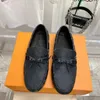 Mannen Gloria Platte Loafer Schoenen Designer Mannelijke Slip Op Loafers Drie Kleuren Zwart Bruin Bloem 38-44