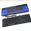 英語サイレントUSB配線キーボード防水オフィスPCコンピューターノートブック用キーボード