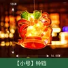 Strings LED Christmas Decoration Lights Santa Claus Snowman Elk Shape Window Suction Cup Holiday