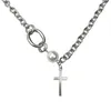 Choker Fashion Pearl Cross Necklace Female Niche Design European And American Street Clavicle Chain Chokers