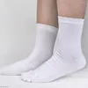 Men's Socks Cotton Five Finger Toe Men Women Breathable Sport Running Solid Color Black White Grey Comfortable