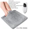 Carpets Intelligent Temperature Control Foot Warmer Electric Heating Single Person Warming Pad Crystal Velvet Plug-in