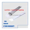 LED -r￶r ytmonterade batten dubbel radlampor 1ft 2ft 3ft 4ft t8 fixtur Purificati TriProof Light Tube 20w 40w AC 110240V Drop Otlib
