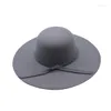 Wide Brim Hats Vintage Floppy Hat Sun Cap Women Elegant Headwear European And American Style Hood With Bow Party Costume Decoration