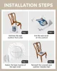 Chair Covers Vintage Blue And White Porcelain Chinese Style Elastic Seat Cover For Slipcovers Home Protector Stretch