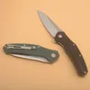 Продвижение G0115 Flipper Folding Nofge 8cr14mov Satin Tanto Point Blade G10 с ручкой из нержавеющей стали с шариковой подшипником быстро открывающимися ножами EDC Pocket