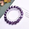 Bracelet en améthyste naturelle 2023, violet de rêve, pour femmes, élégant, Style National, bijoux à la mode, cadeaux