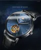 Wristwatches AESOP Mechanical Business Watch Men Luminous Leather Strap Wrist Mens Automatic Watches Clock Man Relogio