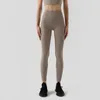 Calças ativas com leggings de fitness de logotipo feminino de venda de ioga sem constrangimento sem constrangimento