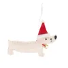 Christmas Decorations Tway Cross-Border Arrival Tree Cute Cartoon Pendant Sausage Dog Small Hanging