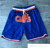 Basket shorts älskar Allen Rubio-teamet med 4 ficklakare Sweatpants Mesh sydd retro korta sportbyxor S-2XL