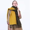 Sciarpe Inverno 2023 Sciarpa Donna Coreana Con Colore Cashmere E Ispessimento Conservazione Termica Coppia Scialle Donna A Due Lati