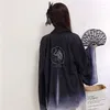 エスニック服の古典的なプリント大人の着物は薄い夏のシフォンhaori Yukata服日本語スタイルの女性男性SAMURAI COS CARDIGAN