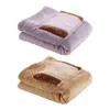 Blankets Electric Heating Plush Throw Carpet USB Rechargeable Foldable Washable Blanket