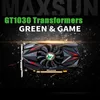 Maxsun Geforce GT 1030 Transformers 2 ГБ DDR5 Графическая карта NVIDIA GPU настольные видеокарты Gaming VGA/DVI PCI Express X4 Полный новый новый