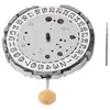 Kit di riparazione dell'orologio, movimento al quarzo, 6 lancette, data alle 3, per MIYOTA JS26, calendario singolo con batteria