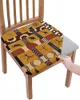 Stoel omvat Afrikaanse stijl tribale cultuur olifant giraf elastische stoelhoes voor slipcovers thuisbeschermer stretch