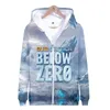 Sweats à capuche pour hommes Sweats Jeu 3D Subnautica Under Zero Zipper Couple Femmes Hommes Surdimensionné Casual Adolescents Garçon Filles Enfants Streetwear Tops