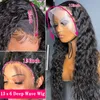 密度13x4 Kinky Curly Wig HD Glueless Lace Front Human Hair Wigs 4x4閉鎖前
