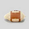 Kreative Hahn Form Rattan Korb Tasche Nette Huhn Wicker Woven Frauen Schulter Taschen Lustige Handgemachte Sommer Strand Stroh Bag2023 230129