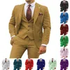 Ternos masculinos Business masculino de trajes de trajes de trajes de vestido Blazer calças de lã Blazer gravata borboleta