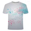 قمصان الرجال 2023 Moda Masculina Tendncia 3dt Camisa Vero Nova 3d Diamante Padro Camiseta