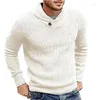 Maglioni da uomo Europa e Stati Uniti Maglione da uomo taglie forti Tinta unita Pullover