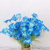 Flores decorativas grinaldas 5pcs/conjunto margarida artificial Bouquet Diy Vas