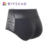 Shapers Women Mulheres esponjas acolchoadas abundantes nádegas calças Lady Push Up Mid Caistless Calcinha sem costura Briefas de roupas íntimas Bulift Shaper