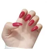 Ложные гвозди 24tips/set Long Imply Pointed Color Glossy Nail