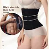 Waist and Abdominal Shapewear Seamless Underwear Slimming Trainer Corset Modeling Strap Women Dress Body Shaper Belt Cincher Faja Girdle 0719