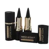 قلم تحديد العيون من Miss Rose Eye Enhancing Black Kajal Stick صلب سميك جل مكياج ناعم مقاوم للماء عيون سموكي طبيعية بطانة قطرة توصيل H Dhrvy