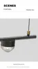 Hängslampor Creative Restaurant Lamp norra Europa Simple Long Bar Front Light Luxury Personlighet Matsalsbord