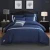 blue bedding queen