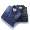 Vestes pour hommes Veste en jean pour hommes Plus Size M-4XL Bomber Men High Quality Cowboy Men's Jean Chaqueta Hombre