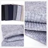 Women Socks Sparsil Knitted Wool For Winter Woman Punk Goth Solid Outdoor Sports Thermal Warm Woolen Cashmere Ankle Protection