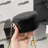 Kobiety okrągłe luksusowe torby crossbody Matelasse skórzane pikowane torebki mini torba na ramię designera projektant portfela karta Klasyczna Klasyczna sprzęgło Birkin Pochette 10cm