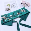 Belts Japanese Style Obi Belt Women Floral Corset Sash Tie Wide Waistband